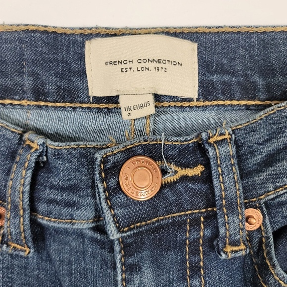 French Connection Skinny Jeans Women's Size UK2, waist is 24 - Picture 8 of 9